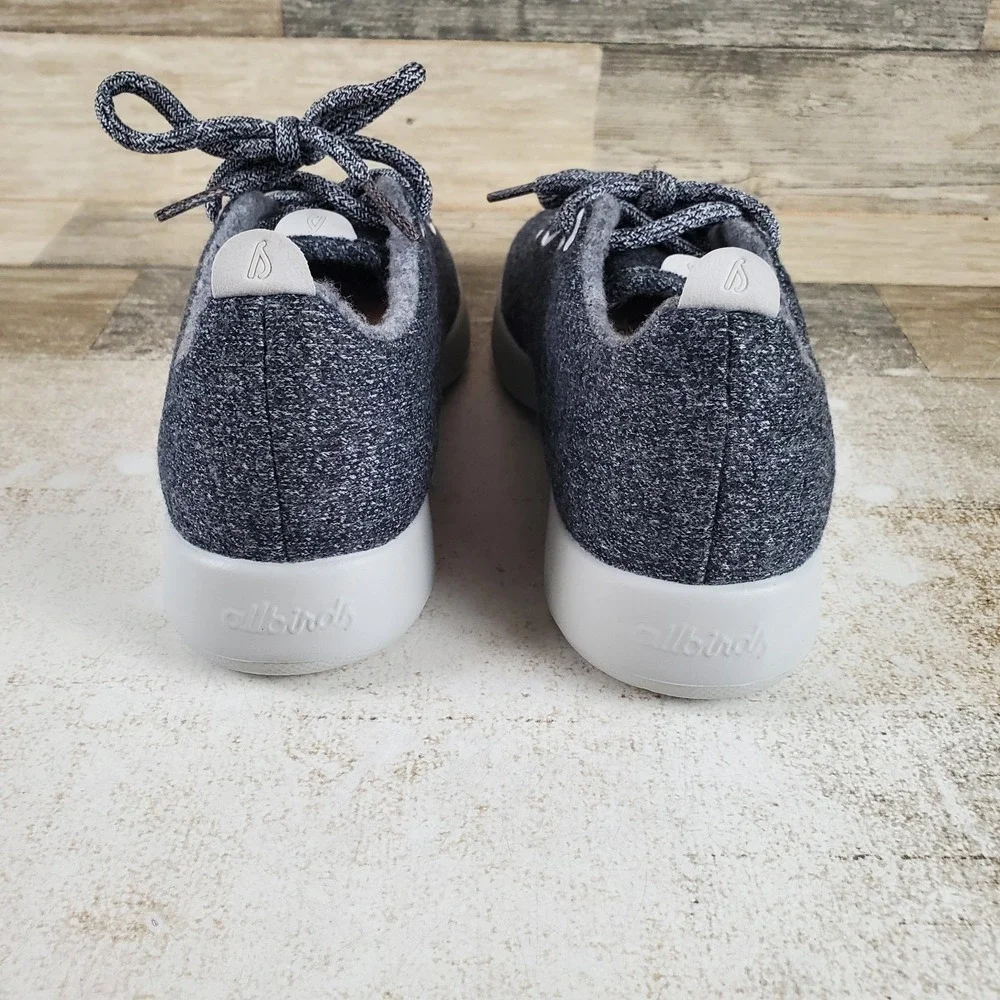 Allbirds Wool Runners Womens Shoes Sz 8 W Natural Gray Lace Up Sneakers
